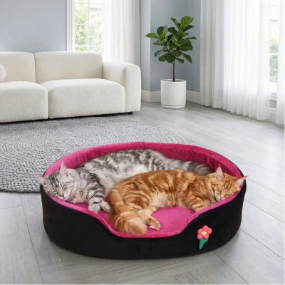 panier pour grand chat coufix noir taille XL