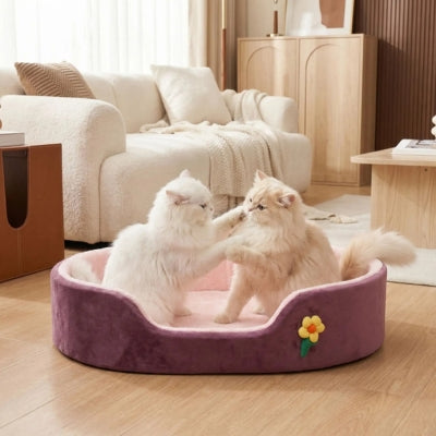 panier pour grand chat coufix violet taille XL