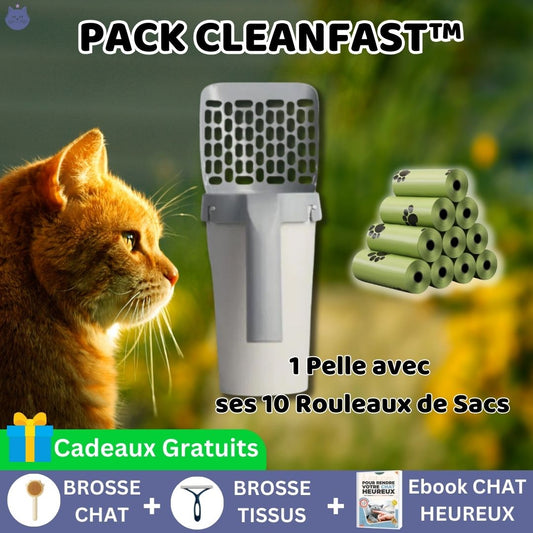 Pelle à Litière pour Chat | CleanFast™ - La Guilde des Chats