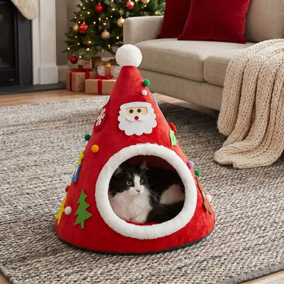 tipi pour chats tipola rouge