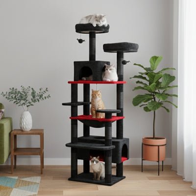 variante arbre à chat design chamiou chat salon et plantes