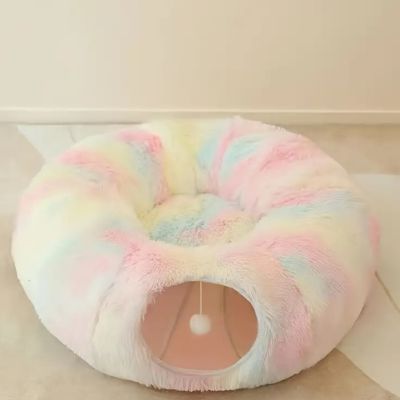 variante arc en ciel du tunnel pour chat tulong