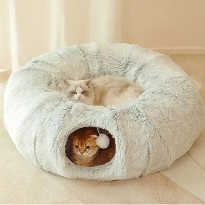 variante grise du tunnel pour chat tulong